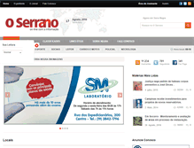 Tablet Screenshot of oserrano.com.br